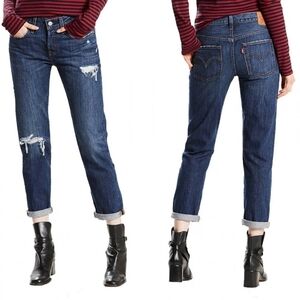 LEVI’S 501 TAPER T JEANS, BOLT BLUE